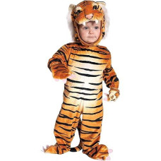 Underwraps Toddler'S Tiger Printed Belly Babies Costume