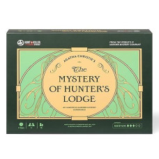 Hunt A Killer & Agatha Christie'S The Mystery Of Hunter'S Lodge - Murder Mystery Game With Evidence & Puzzles - Date Night Or Family Game Night - Age 14+