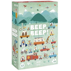 Londji Beep Beep Look And Find Vehicle Puzzle, 10