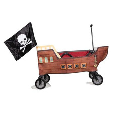 Seeing Red Pirate Ship Size O/S Includes Wagon Cover