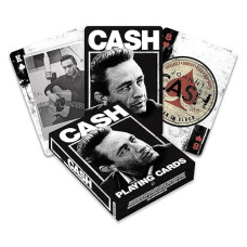 Aquarius Johnny Cash Playing Cards - Poker Size Deck Of Cards For Your Favorite Card Games - Officially Licensed Johnny Cash Merchandise & Collectibles