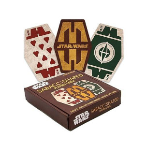 Aquarius Star Wars Playing Cards - Star Wars Sabacc Shaped Deck Of Cards For Your Favorite Card Games - Officially Licensed Star Wars Merchandise & Collectibles
