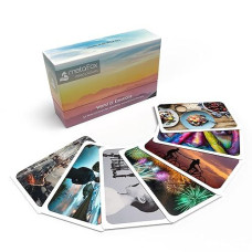 Metafox ?World Of Emotions? Coaching Cards | 52 Picture Cards For Coaching & Therapy | Master Your Emotions & Build Emotional Intelligence