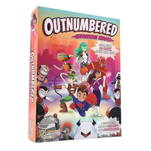 Outnumbered: Improbable Heroes Board Game - A Mensa Recommended Cooperative Superhero Math Game | Fun & Educational Game For Kids, Adults, And Families | Stem Game To Learn Multiplication & Division