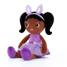 Lazada Soft Baby Doll Girl Gifts Plush African Dolls Girl Toys 16"