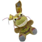 Five Nights At Freddys Plush Toy Suitable For Collection, Fnaf Plushies Stuffed Doll For Boy Girl Christmas Halloween Birthday Gift, 8A (Springtrap)