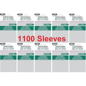 Sleeve Kings Euro Card Sleeves 59 X 92 Mm (10X110 Pack, 1100 Sleeves)