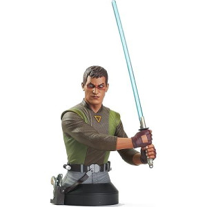 Diamond Select Toys Star Wars Rebels: Kanan Jarrus 1:6 Scale Bust, Multicolor