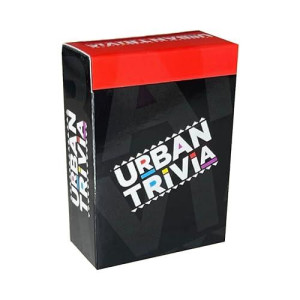 Urban Trivia Game - Black Card Game For The Culture! Fun Trivia On Black Tv, Movies, Music, Sports, & Growing Up Black! Great Trivia For Adult Game Nights And Family Gatherings.