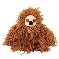 Tribello Shaggy Sloth Stuffed Animal Long Hair Sloth Plush Animal Stuffed Cuddles Toy, 16