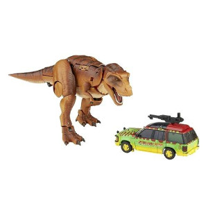 Transformers Generations Collaborative: Jurassic Park Mash-Up Tyrannocon Rex & Autobot Jp93 Ages 8 And Up