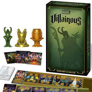 Ravensburger Marvel Villainous: Mischief & Malice Strategy Board Game, 2-5 Players, For Ages 12 & Up - The First Marvel Villainous Expandalone