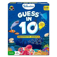 Skillmatics Card Game - Guess In 10 Underwater Animals, Perfect For Boys, Girls, Kids, And Families Who Love Toys, Board Games, Gifts For Ages 8, 9, 10 And Up
