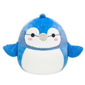 Squishmallows 14-Inch Blue Jay - Add Babs To Your Squad Ultrasoft Stuffed Animal Large Plush Toy Official Kellytoy Plush