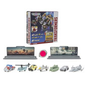 Micro Machines Transformers 2007 Set - 8 Highly Detailed Vehicles - Autobots - Decepticons - More Than Meets The Eye