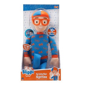Blippi Nighttime Feature Plush, Includes 16-Inch Nighttime Feature Plush With 11 Unique Sounds And Phrases
