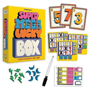 Gamewright - Super Mega Lucky Box - The Spectacularly Strategic Game Of Probability, Plannning And A Touch Of Luck! Cooperative, Excellent Multi-Player To Large Group Gameplay