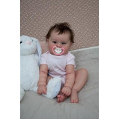Icradle Lovely Real Look Reborn Baby Doll Girl 20Inch 50Cm Silicone Realistic Newborn Toy For Ages 3+