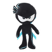 Ninja Kidz Tv Plush Buddy - Bryton | 12 Inch Figure | Removable Signature Toy Katana | Collectable | Great Gift & Fun Toy For Kids