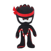 Ninja Kidz Tv Plush Buddy - Ashton | 12 Inch Figure | Removable Signature Toy Axes | Collectable | Great Gift & Fun Toy For Kids