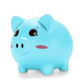 Setibre Piggy Bank For Kids, Unbreakable Plastic Coin Bank Money Saving Box For Boys Girls Kids (Blue, Xx-Large)