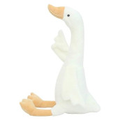 Chelei2019 19.7" Goose Stuffed Animal Plush Toy,White Swan Stuffed Animal Toy Gifts For Kids
