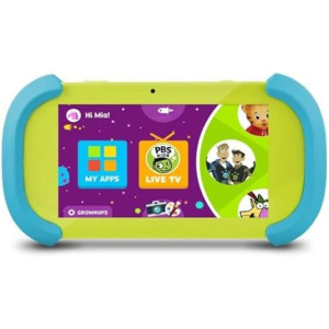 Ematic PBS Kids Playtime Pad+ 7 HD Kid-Safe Android Tablet + Live TV (PBSKD7200) - 2nd generation in green and Blue