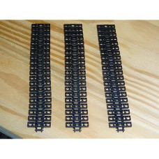 Lego Lot Of 60 Black Technic Tread Links 3873 Crane Tank Tracks
