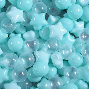 Realhaha Star Balls For Ball Pit, Play Pin Balls Bulk For Toddlers Plastic Balls Great For Kids Party Or Dog Playground Equipment Playtoy,Kid Ball Pits & Accessories