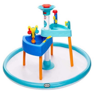 Little Tikesa 3-In-1 Splash N Grow Outdoor Water Play Table With Accessories And Splash Pad For Kids, Children, Boys & Girls 3+ Years