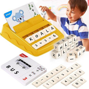 2 In 1 Matching Letter Game