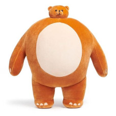 Tiny Headed Kingdom 15 Inch Pip Bear For Girls And Boys, Adorable And Big Plushies, Little Head Bear, Stuffed Animal