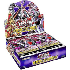 Yugioh King'S Court Booster Box (24 Packs, 7 Cards Per Pack)