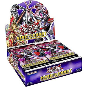 Yugioh King'S Court Booster Box (24 Packs, 7 Cards Per Pack)