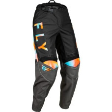 Fly Racing 2022 Youth F-16 Pants (Blue/Grey/Black, 26)