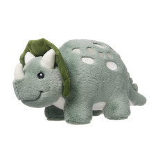 TcBunny Baby Dinosaur 12 Bedtime Stuffed Animal Plush Toy, Kids gifts for Boys, girls, Birthday, Valentine, christmas (Triceratops-green)