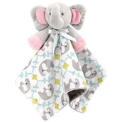 Zooawa Elephant Security Blankets For Babies Unisex For 0M+,1 2 3 4 5 6 Months Loveys For Baby Soft Stuffed Animal Elephant Toy Lovie Snuggle Toy, Soothing Plush Stuff Toys Gift For Newborn, Colours