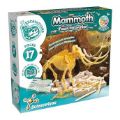 Science4You - Mammoth Fossil Digging Kit For Kids +6 Years - Excavate And Assemble 17 Stegosaurus Fossiles - Ideal Dinosaur Excavation Kit Toy, Archeology And Paleontology Sets For Kids Age 6+