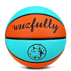 Wuzfully Youth Basketball Size 5 (27.5 Inch) Kids Basketball For Boy And Girls Indoor Outdoor Pool Play Games