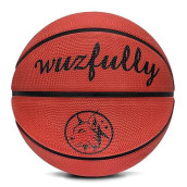 Wuzfully Kids Basketball Size 3 (22-Inch),Mini Rubber Basketball For Boy And Girls Indoor Outdoor Pool Play Games