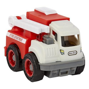 Little Tikes Dirt Diggers Mini Fire Truck Indoor Outdoor Multicolor Toy Car And Toy Vehicles For On The Go Play For Kids 2+