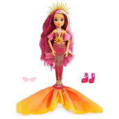 Mermaid High, Spring Break Searra Mermaid Doll & Accessories With Removable Tail And Color Change Hair Streak, Kids Toys For Girls Ages 4 And Up
