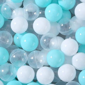 Starbolo 100 Ball Pit Balls For Toddlers Baby Girl Boy Ball Pit, Playpen, Pool, 2.2 Crush Proof Bpa Free Plastic Pool Balls, Soft Balls For Toddler Pet Play Tent