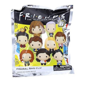 Warner Bros. Friends 3D Foam Bag Clip - Series 3, Multi Color