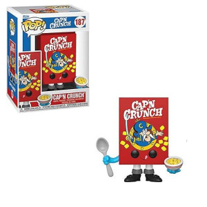 Funko Pop! Vinyl: Quaker - Cap'N Crunch Cereal Box