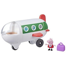 Peppa Pig Peppas Adventures Air Peppa Airplane Vehicle Preschool Toy With Rolling Wheels, 1 Figure, 1 Accessory; For Ages 3 And Up