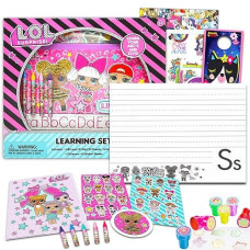 Lol Surprise Learning Set For Girls, Kids ~ Lol Surprise School Supplies Bundle Lol Writing Pad, Stampers, Stickers, And More (Lol Surprise School Set)