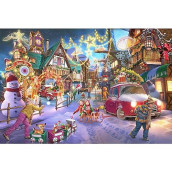 Tektalk Puzzles For Adults,Jigsaw Puzzles For Adults,Jigsaw Puzzle For Teens & Adults (1000 Piece Wooden Puzzle, Christmas Entertainment)