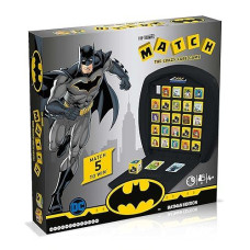 Top Trumps Match Game Batman - Family Board Games For Kids And Adults - Matching Game And Memory Game - Fun Two Player Kids Games - Memories And Learning, Board Games For Kids 4 And Up