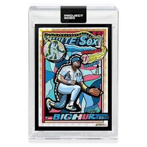 Topps Project 2020 Card 385-1990 Frank Thomas By Efdot